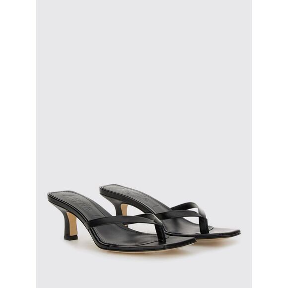 Aeyde Heeled Sandals Woman Black - Picture 2 of 4